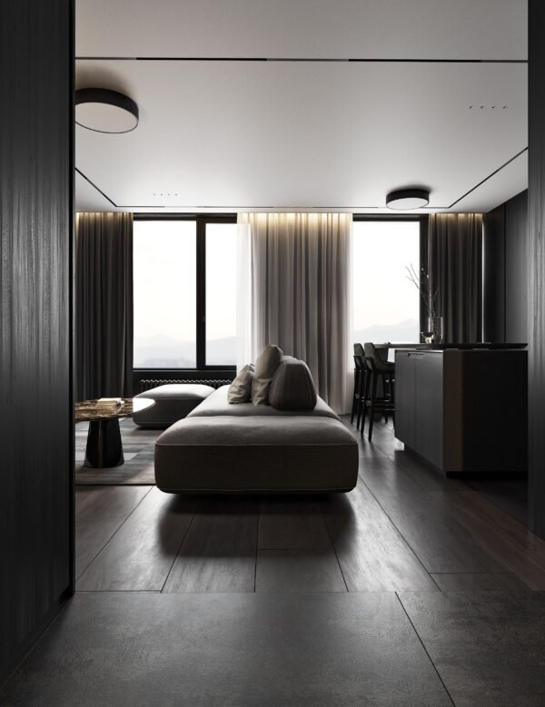 Dark Elegance in Minimalism - Image 2