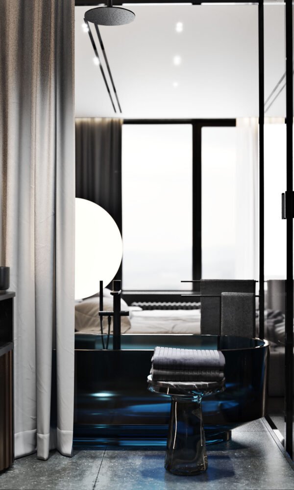 Dark Elegance in Minimalism - Image 11