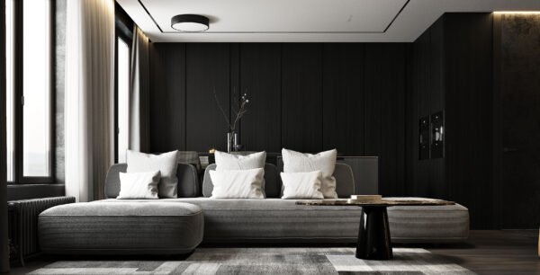 Dark Elegance in Minimalism - Image 4